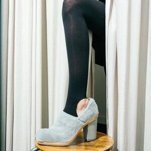 UGG X Eckhaus Latta Court Not Clog Grey Toscana Shoes Grey